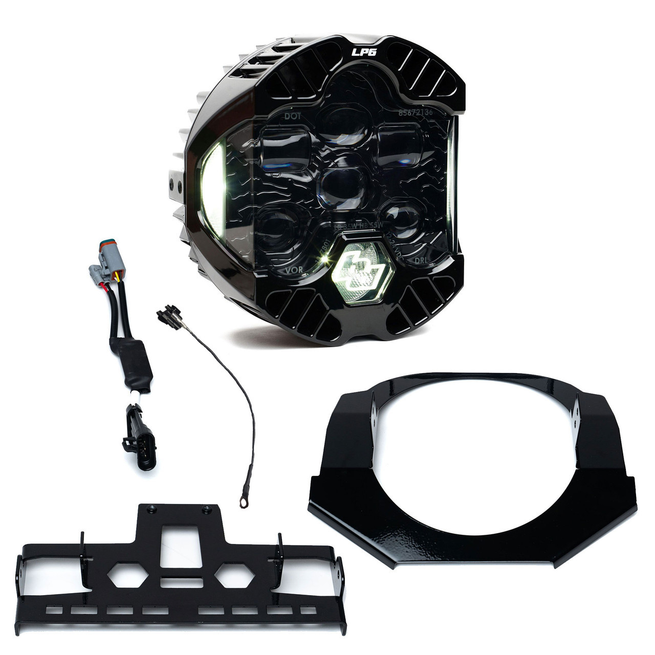 Baja Designs LP6 LED Headlight Kit 23-26 StreetGlide